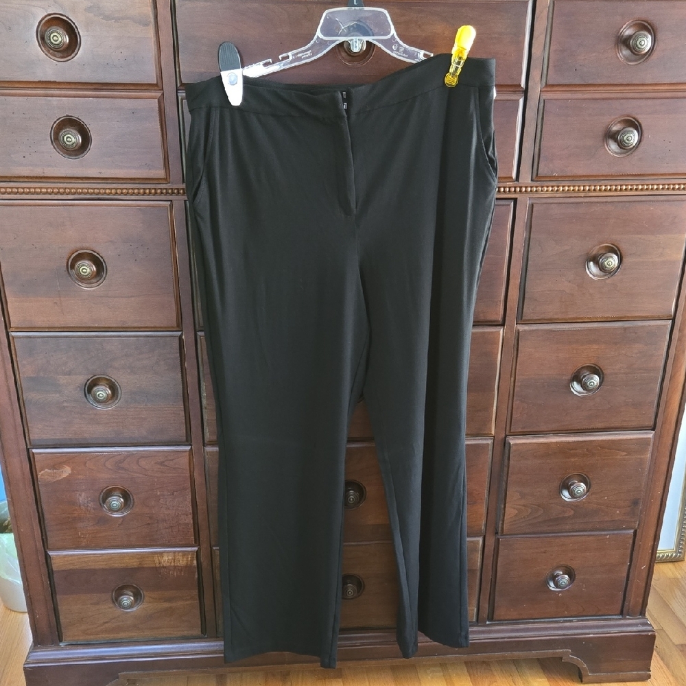 J.Jill Trouser Pants Size XL Black. Very soft!